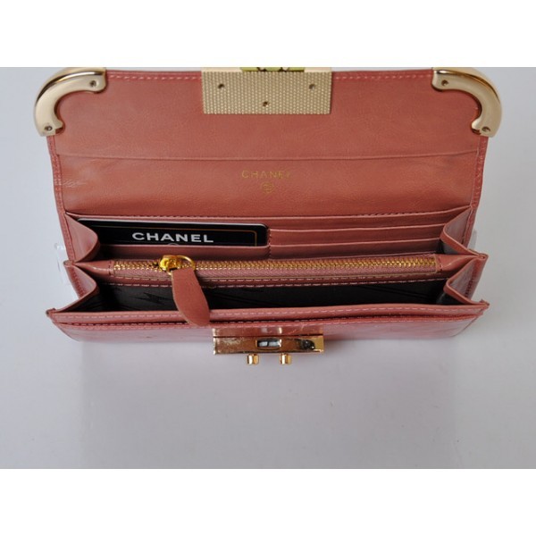 Chanel 2012 Portefeuilles Rosa Giro Vachette Sollievo Ac