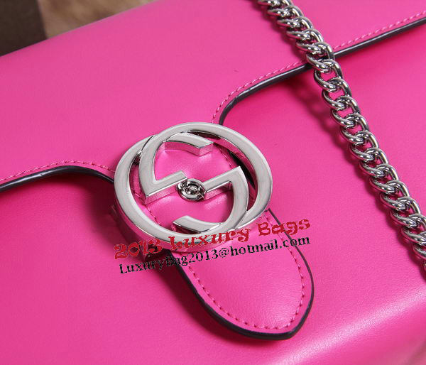 Gucci Interlocking Leather Shoulder Bag 387604
