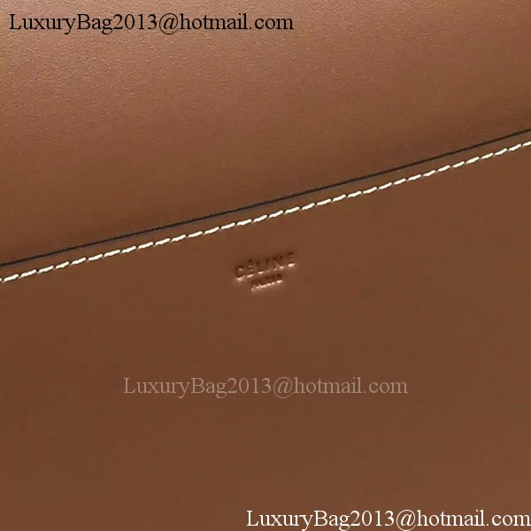 CELINE Sangle Seau Bag in Original Leather C16212 Wheat