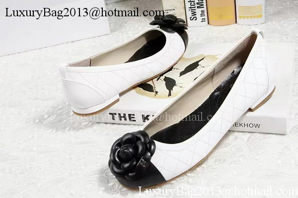 Chanel Ballerina Flat CH1670 White