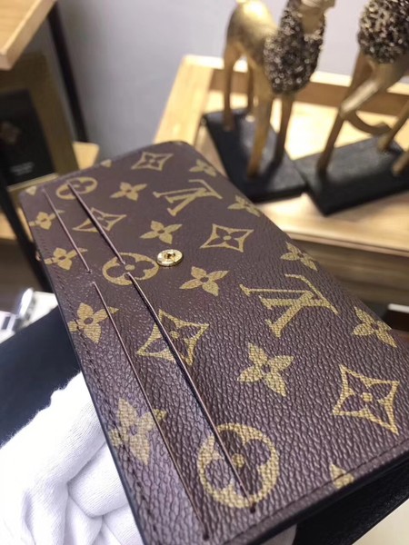 Louis Vuitton Monogram Canvas VENUS WALLET M61835 Black