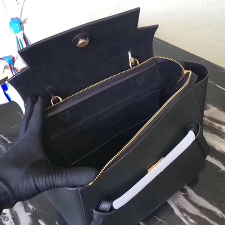 Celine Small Belt Bag Original Leather C9984 Black