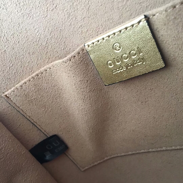 Gucci 2018 Fashion Show Shell Shoulder Bag 501122 Gold