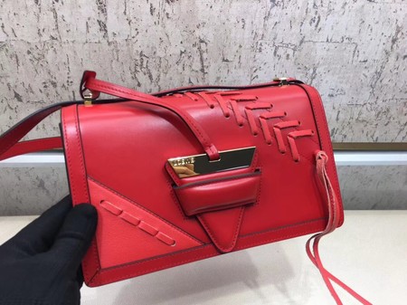 Loewe Barcelona Small Bag Calfskin Leather L9126 Red