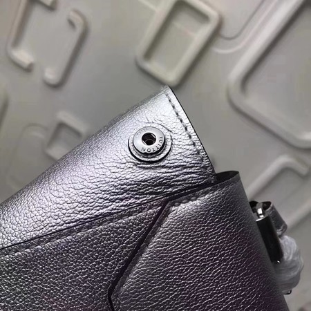 Louis Vuitton Original EPI Leather LOCKME BB Bag M50250 Silver