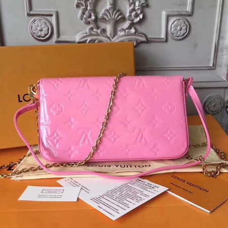 Louis Vuitton Original Monogram Vernis Pochette Felicie GM M61267 Cherry blossoms