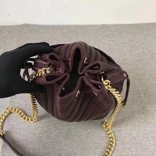 Chanel Sheepskin Leather Shoulder Bag 1125 red