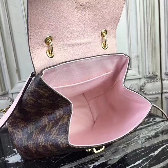 Louis vuitton hot springs backpack Original leather CLAPTON 42259 pink