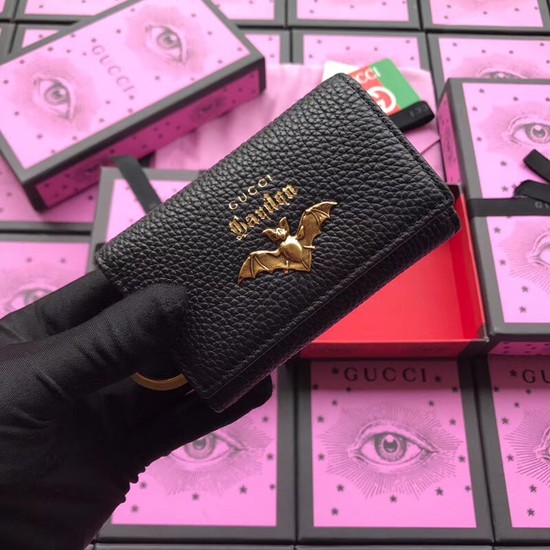 Gucci GG Supreme key case Bat 519801 black