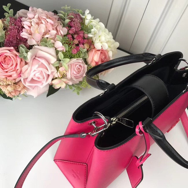 Louis Vuitton KLEBER MM EPI INDIGO M51333 rose