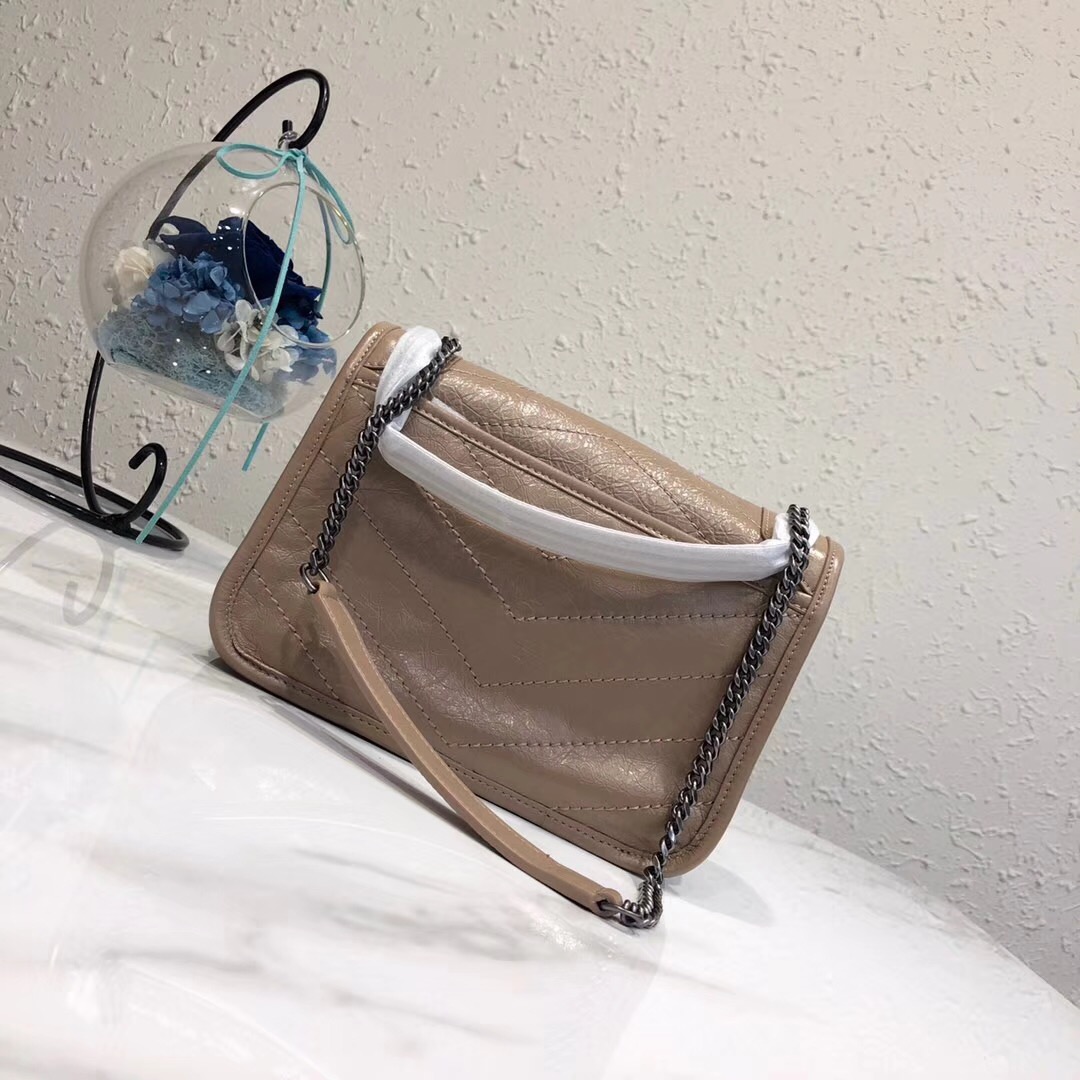 Yves Saint Laurent MINI Niki Chain Bag 498893 apricot