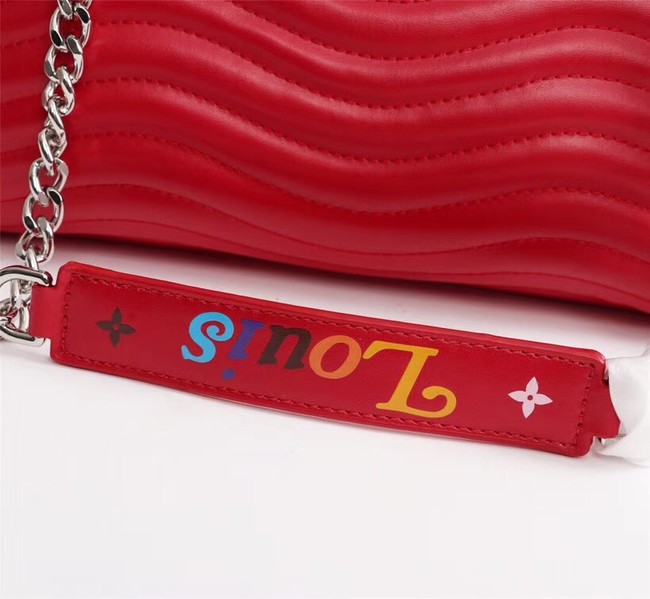 LOUIS VUITTON Leather M51497 red