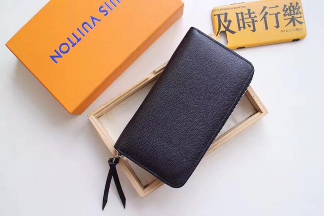Louis Vuitton original ZIPPY LOCKME M62622 BLACK