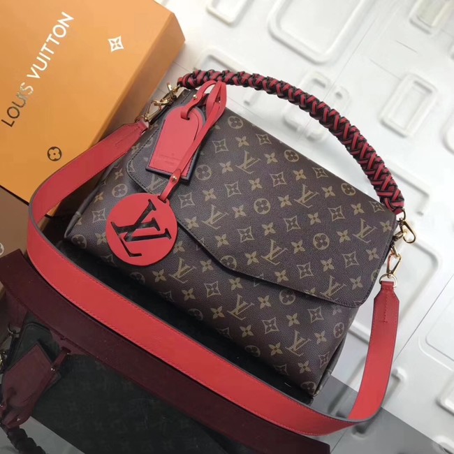 Louis vuitton original Monogram Canvas BEAUBOURG MM M43953 red