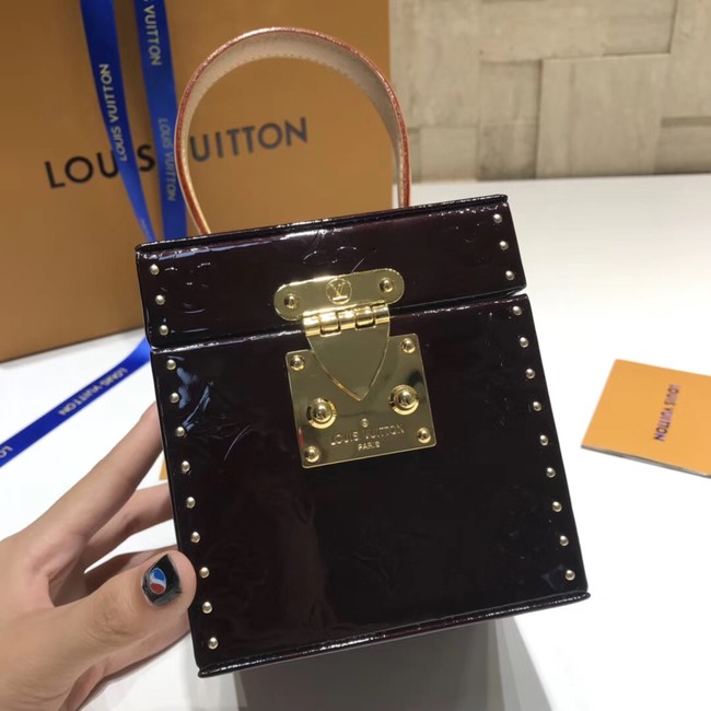 Louis Vuitton Monogram Vernis Original BLEECKER BOX M52464 brown
