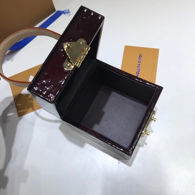 Louis Vuitton Monogram Vernis Original BLEECKER BOX M52464 brown