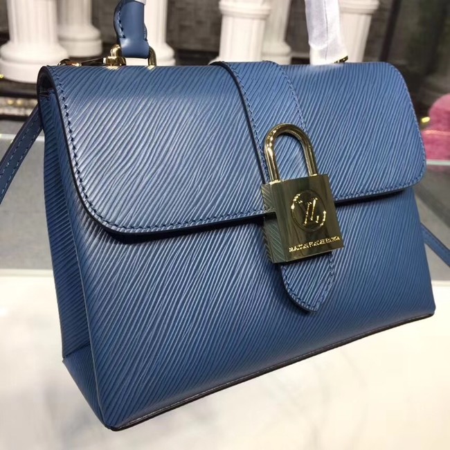 Louis Vuitton original Epi Leather M43129 blue