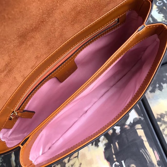 Gucci Arli small shoulder bag 550129 brown suede