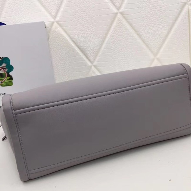 Prada Concept Leather handbag 1BA183 grey