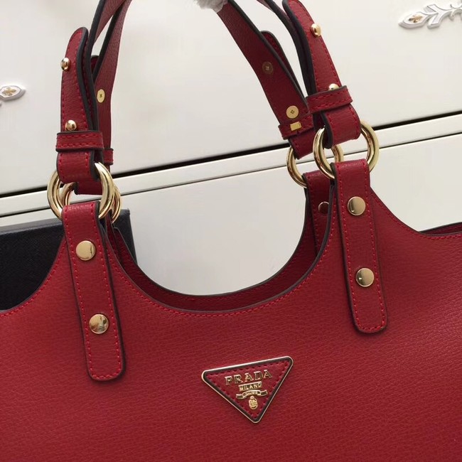 Prada Calf leather bag 2209 red