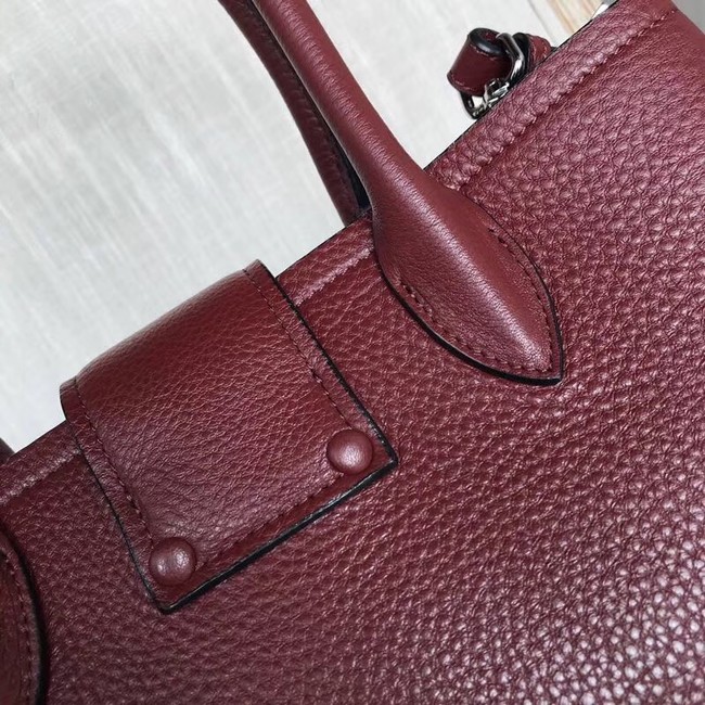 Prada Leather handbag 1BG148 Burgundy