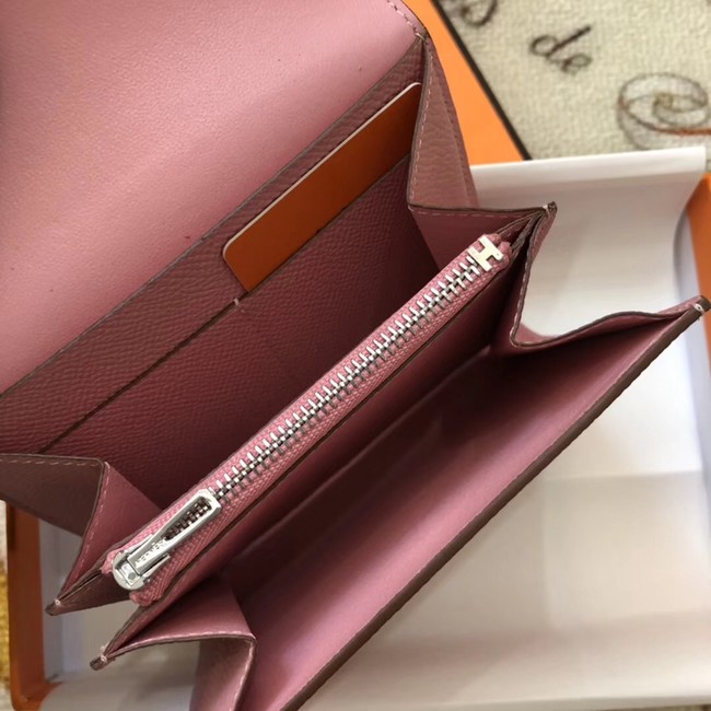 Hermes Constance Wallets espom leather H2297 pink