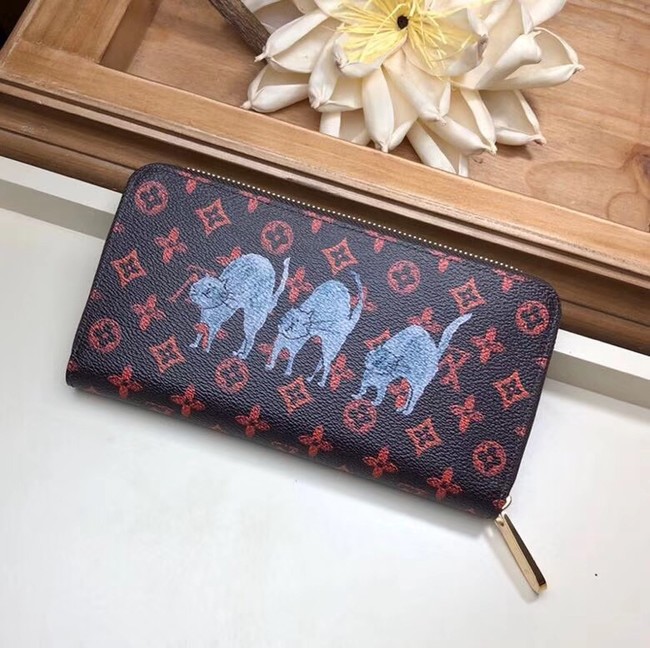 Louis Vuitton ZIPPY WALLET M63875 orange