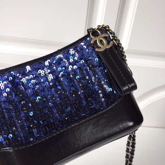 Chanel gabrielle small hobo bag A91810 blue