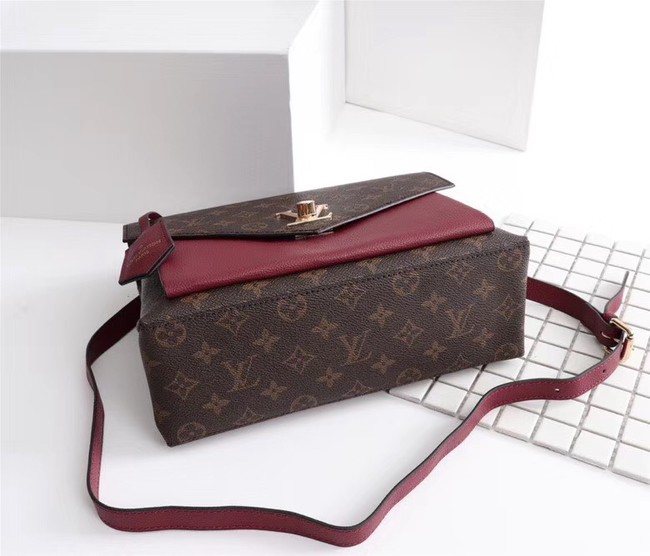 Louis Vuitton Monogram Canvas Pochette Metis Bag M54879 fuchsia