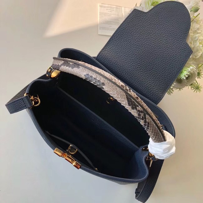 Louis Vuitton CAPUCINES PM M51814 dark blue
