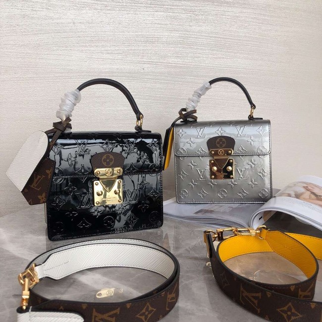 Louis vuitton SPRING STREET M90376 Bitume Metallise Metallic Gray
