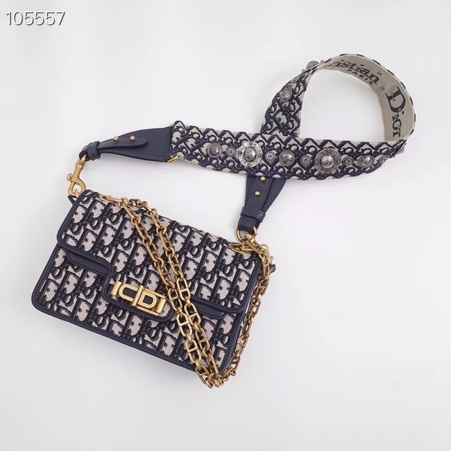 Dior DIORADDICT DIOR OBLIQUE-TAS M5818C dark blue