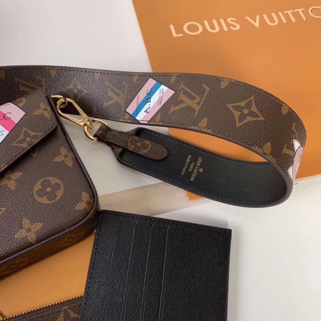 Louis vuitton original monogram canvas POCHETTE FELICIE M63999