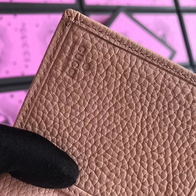 Gucci GG Marmont card case 474746 pink