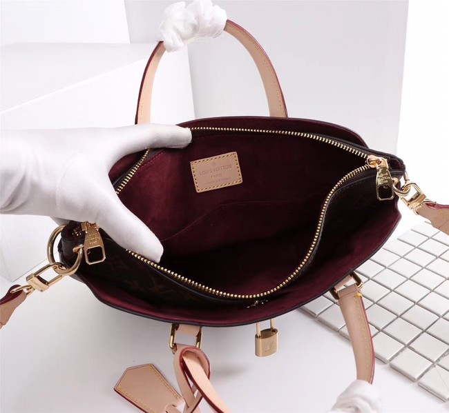 Louis Vuitton Monogram Canvas FLOWER ZIPPED TOTE BB M44350 creamy-white