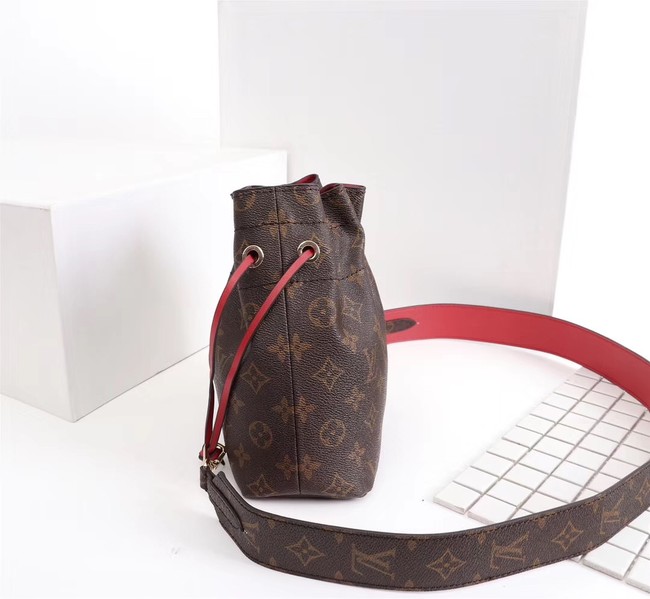 Louis Vuitton Monogram Canvas NOE POUCH M43445 red