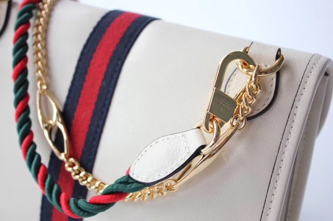 Gucci GG Marmont small shoulder bag 570145 white