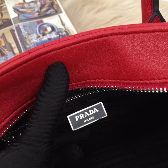 Prada Calf leather bag 1BA045 red
