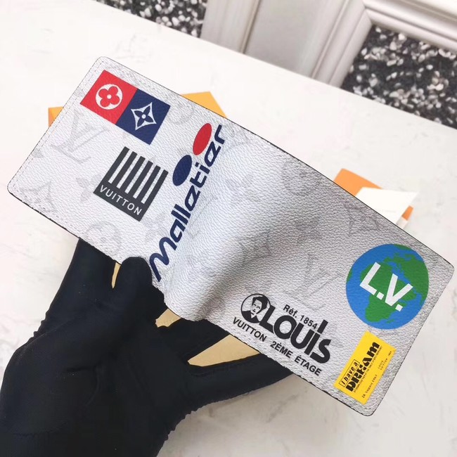 Louis vuitton MULTIPLE Wallet M67819 Monogram White