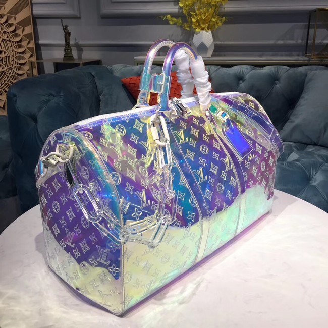 Louis Vuitton KEEPALL 50 Travel Bag with shoulder straps M53271