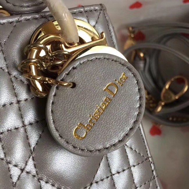 MINI LADY DIOR-TAS VAN LAMSLEER M15P grey