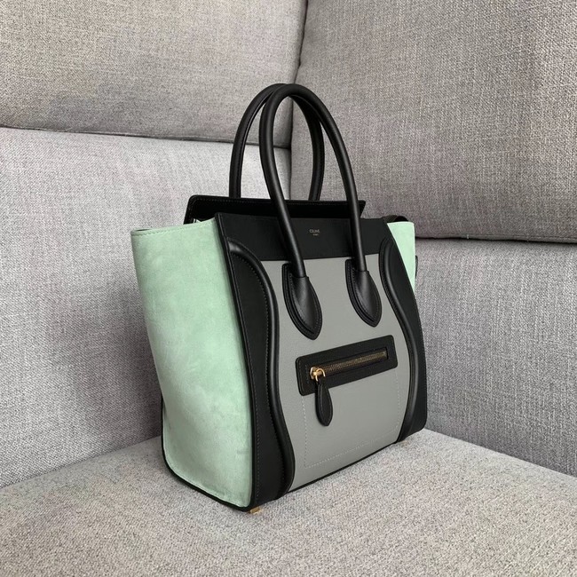 Celine Luggage Boston Tote Bags All Calfskin Leather 189793-9