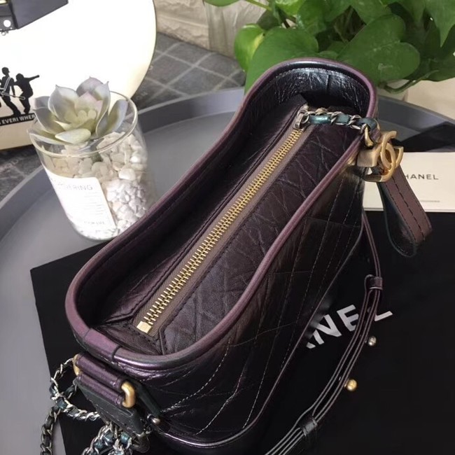 Chanel gabrielle small hobo bag B91810 light black