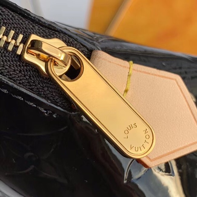 Louis vuitton Monogram Vernis Leather COSMETIC POUCH M90172 black