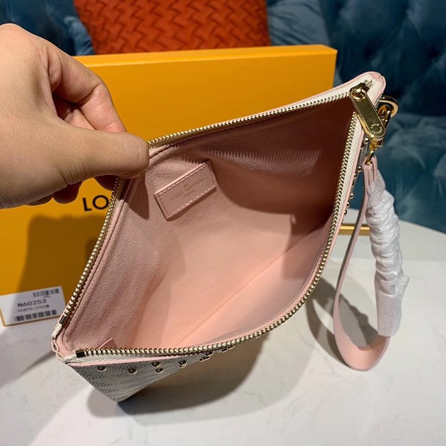 Louis Vuitton CITY POUCH N60253 Rose Ballerine Pink