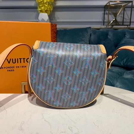 Louis Vuitton Tambourin M55460 Original Leather Blue Monogram Pop Print