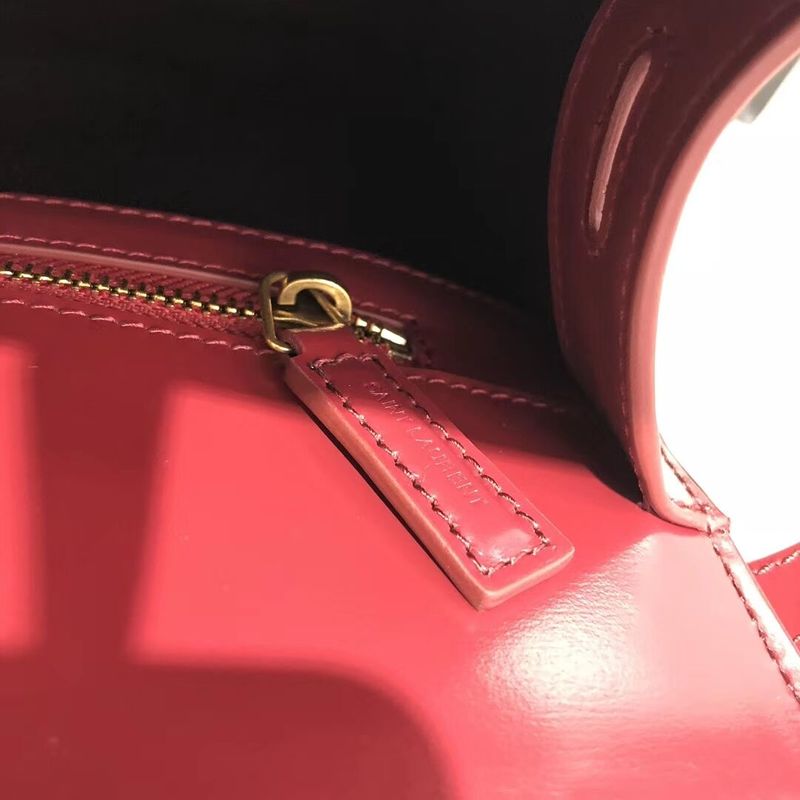 Yves Saint Laurent Top Handle Bag Original Leather Y568702 Red