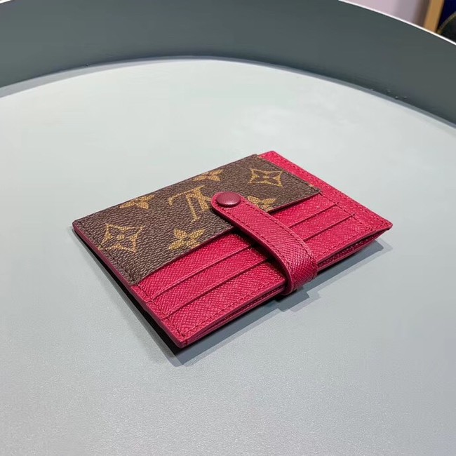 Louis Vuitton Monogram Canvas Card Holder M61730 Purple