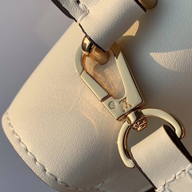 Louis Vuitton Original Leather LOCKY BB M44653 cream