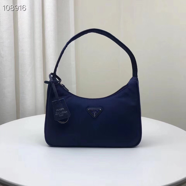 Prada Nylon tote bag 1NE515 blue
